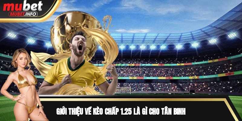 Giới thiệu về kèo chấp 1.25 là gì cho tân binh